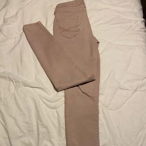 Light pink aeropostale high rise jeggings